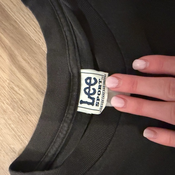 Lee vintage Black Cleveland Browns Graphic Short Sleeve Tee - Picture 2 of 3